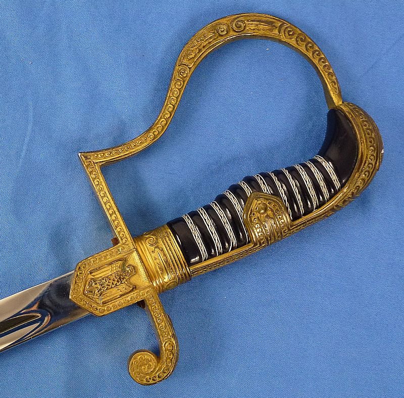 WWII Eickhorn Field Marshal Series 'Derfflinger' Pattern Officer Sword — image 7
