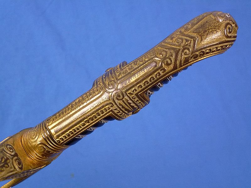 WWII Eickhorn Field Marshal Series 'Derfflinger' Pattern Officer Sword — image 9