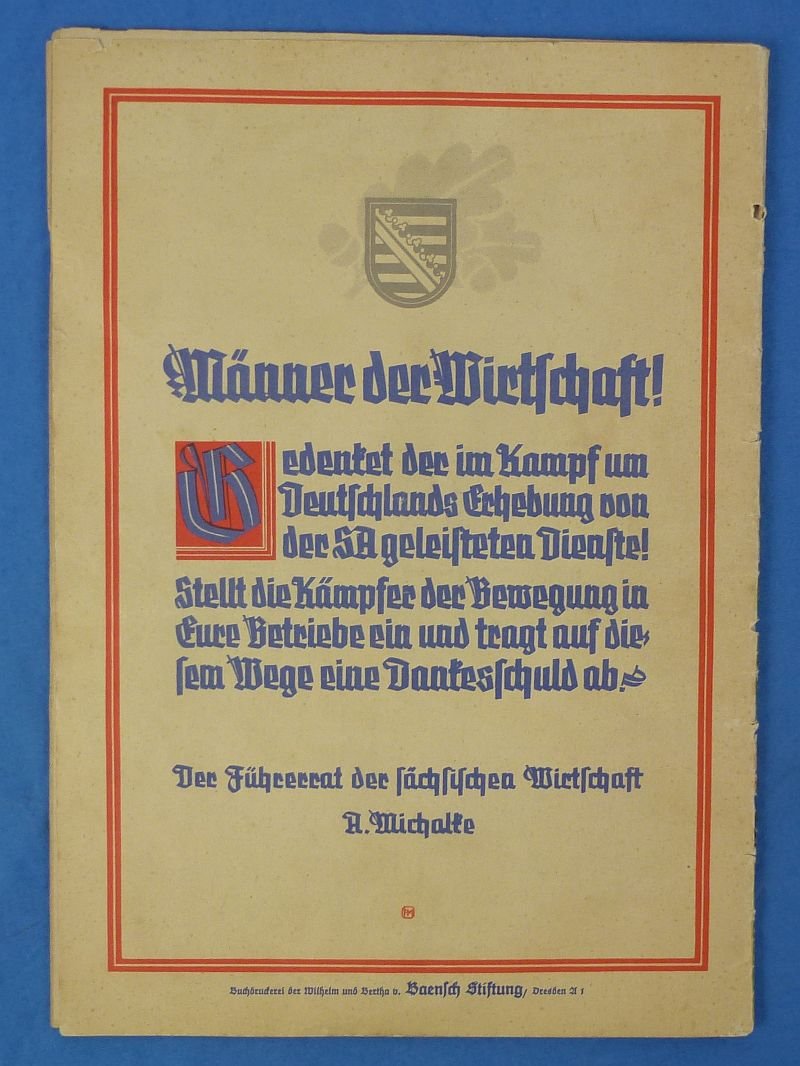 1934 DLV Deutscher Luftsport Verband Air Event Program — image 10