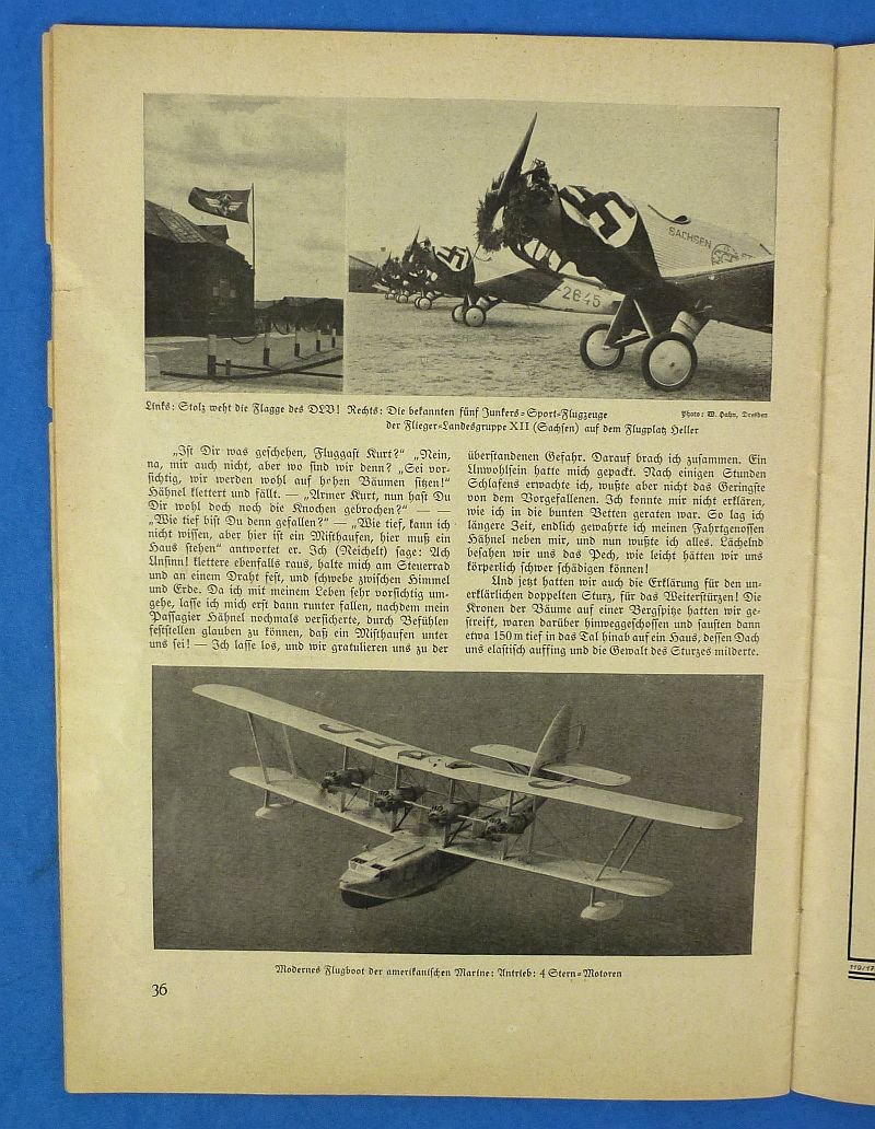 1934 DLV Deutscher Luftsport Verband Air Event Program — image 9