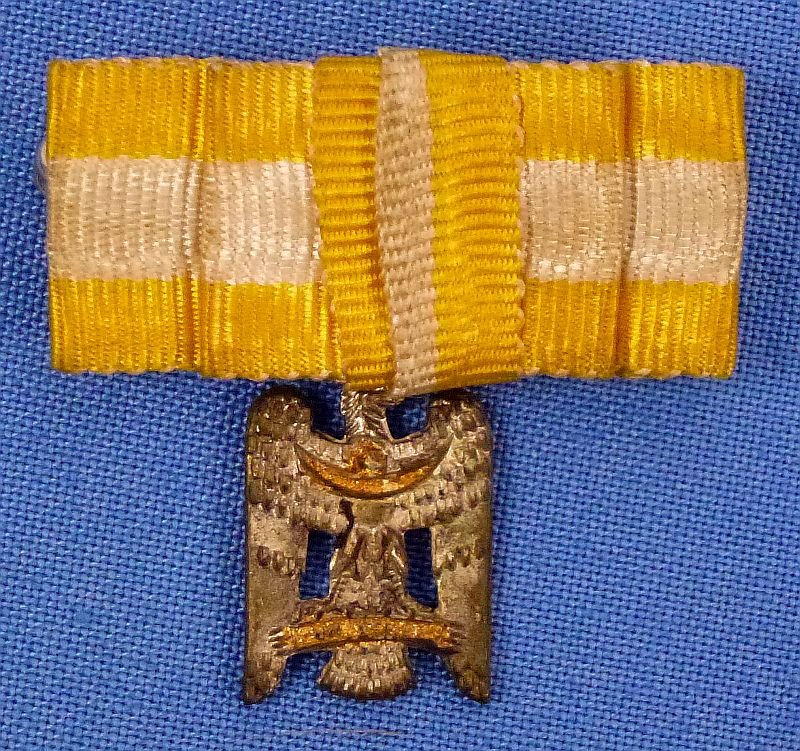 Miniature Freikorps Silesian Eagle Order Second Class