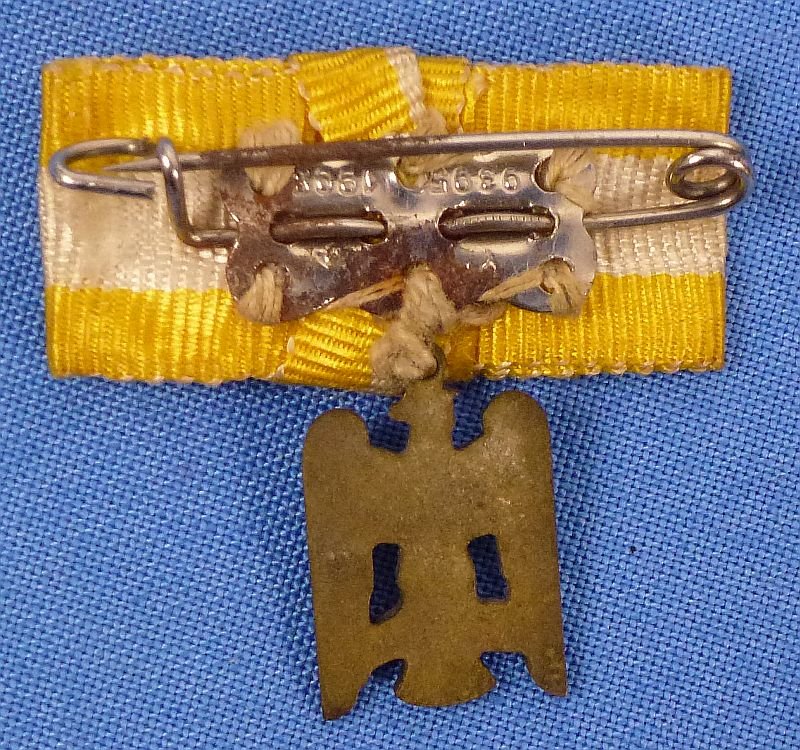 Miniature Freikorps Silesian Eagle Order Second Class — image 2