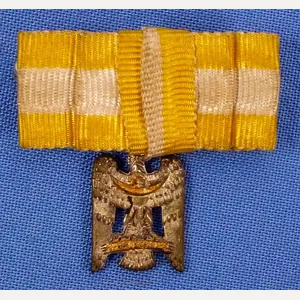 Miniature Freikorps Silesian Eagle Order Second Class
