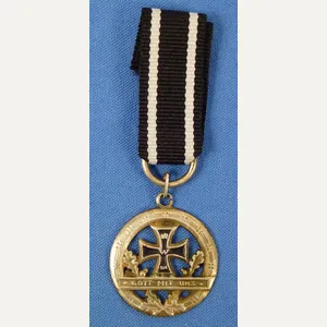 Miniature WWI Patriotic German Medal