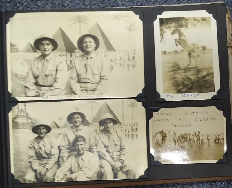 WWII Army Air Force North Africa, Middle East & Iran Photograph Album