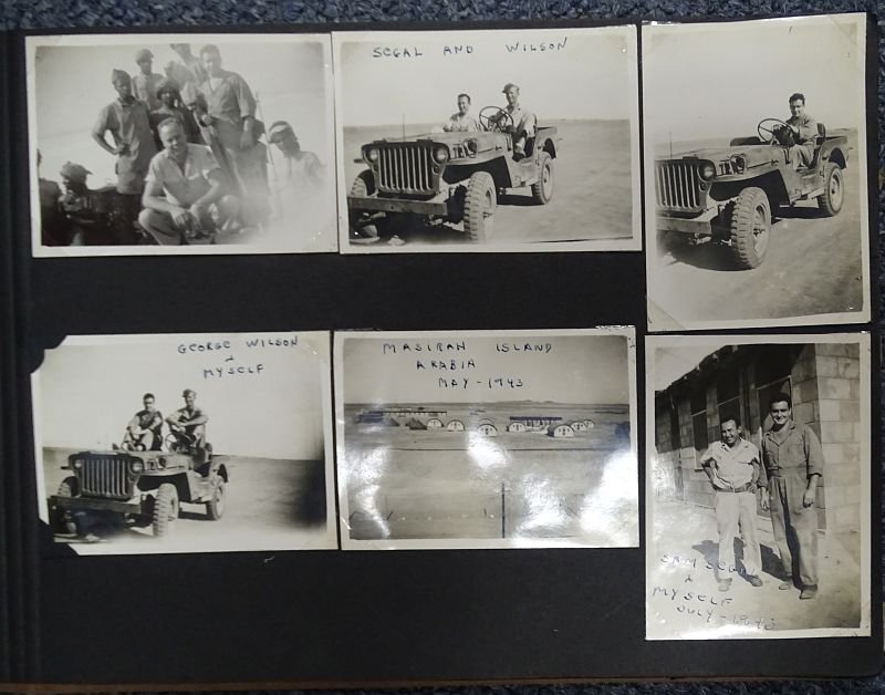 WWII Army Air Force North Africa, Middle East & Iran Photograph Album — image 6