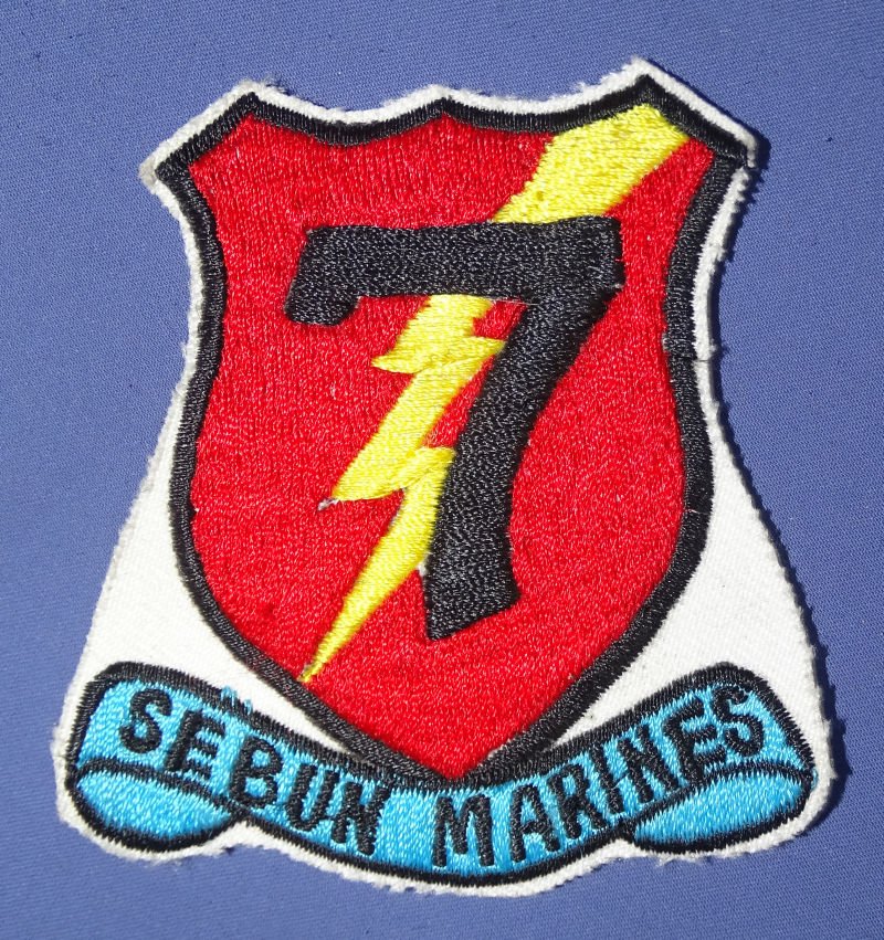 U.S. Marine Corps 7th Sebun Marines Patch