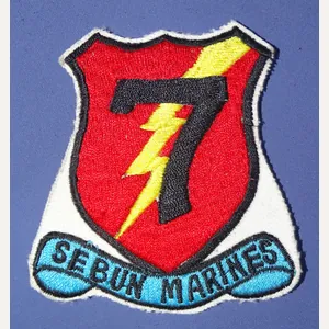 U.S. Marine Corps 7th Sebun Marines Patch