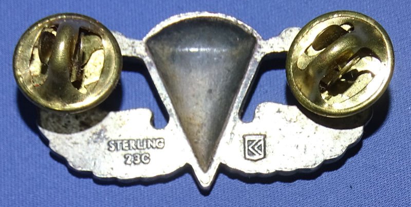 Airborne Jump Wings Sterling / 23C — image 2