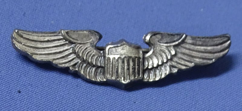 WWII AAF Pilot's 1-5/8 inch Sterling Wing – Amico