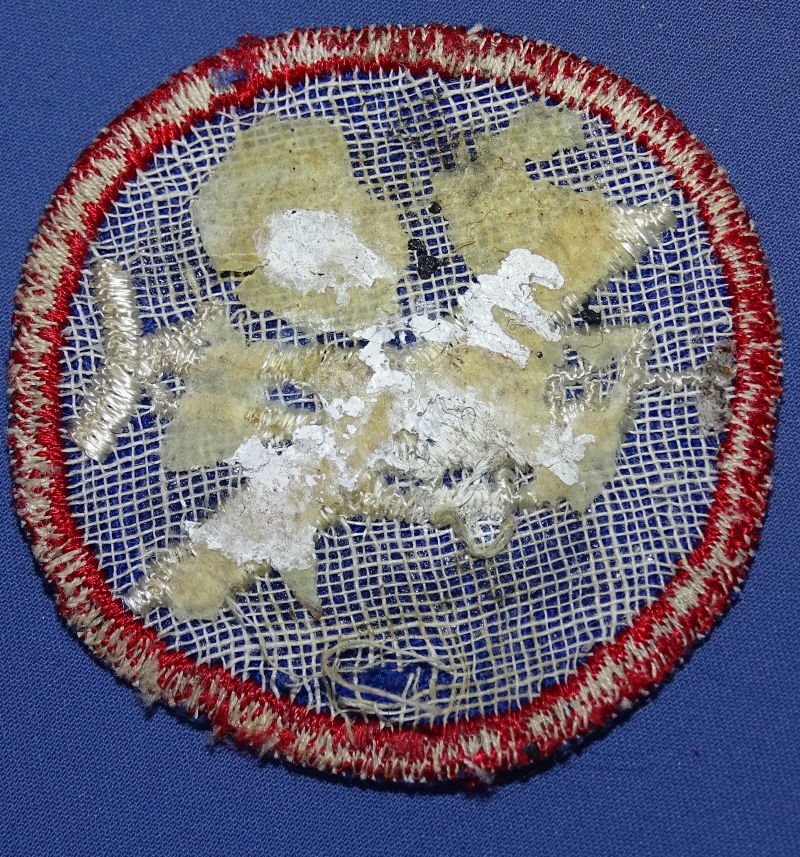 WWII EM Glider Troops Overseas Cap Patch — image 2