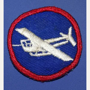 WWII EM Glider Troops Overseas Cap Patch