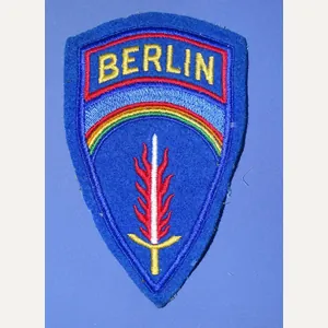 WWII Occupation Wool U.S. Army Europe Berlin Patch