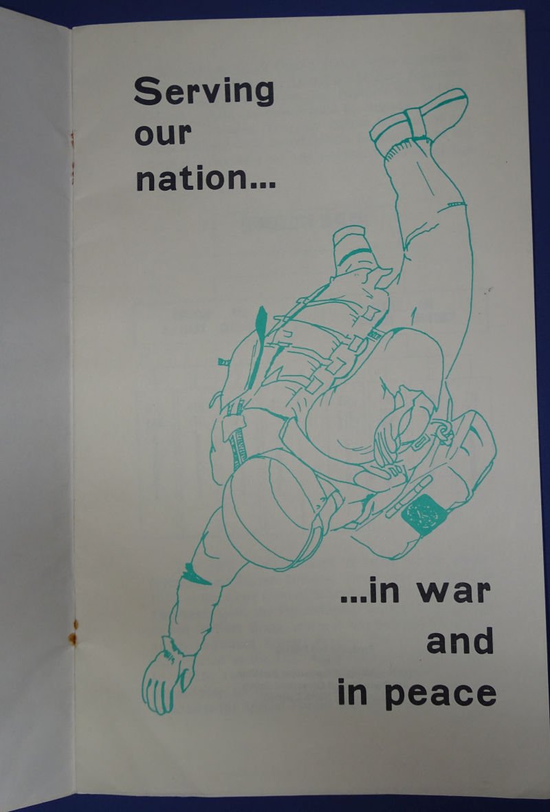 Vietnam War Special Forces Booklet 'Serving Our Nation' 5 x 8 1/2″ — image 2