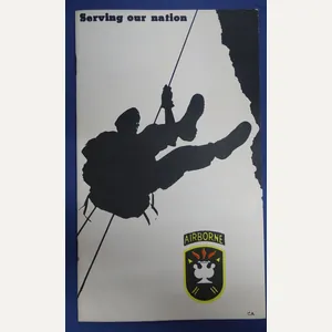 Vietnam War Special Forces Booklet 'Serving Our Nation' 5 x …