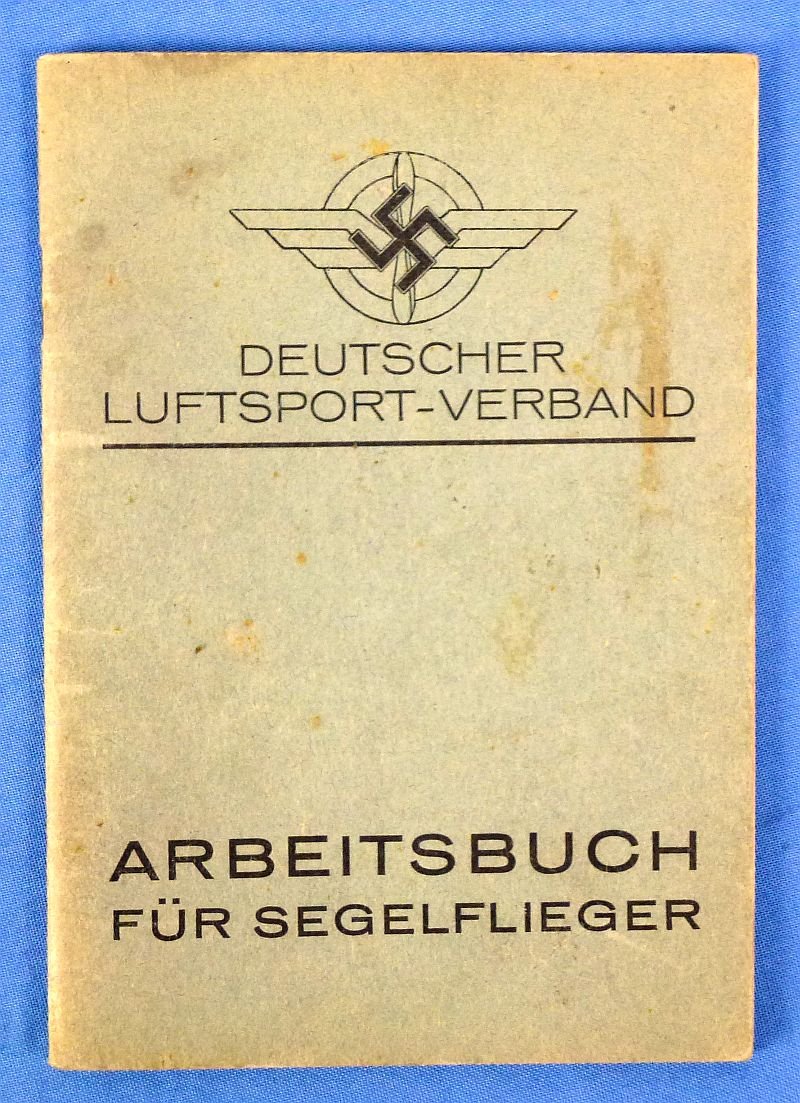 DLV Arbeitsbuch fur Segelflieger ('Workbook for Glider Pilots')