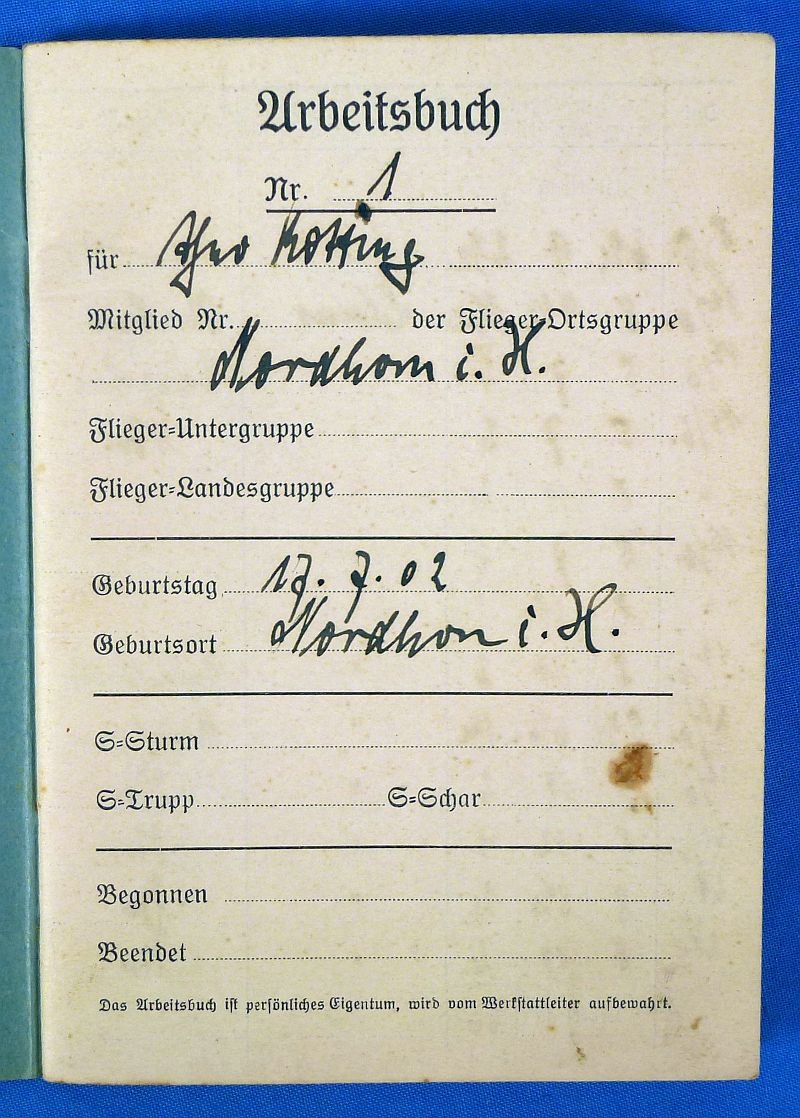 DLV Arbeitsbuch fur Segelflieger ('Workbook for Glider Pilots') — image 2