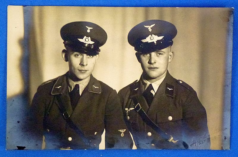 DLV and Luftwaffe Portrait Photograph