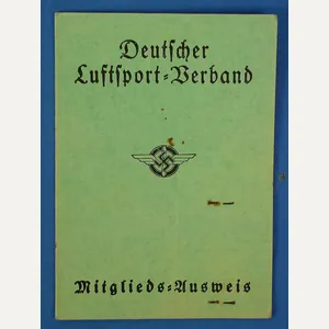 1935 DLV Mitglieds=Ausweis ('Membership Card')