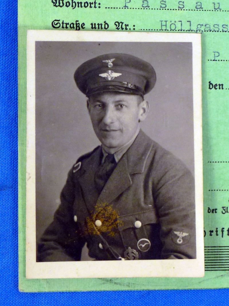 1933 DLV Mitglieds=Ausweis ('Membership Card') — image 3