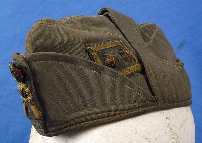 WWII Italian Army Officer 61st Infantry Division Bustina Cap