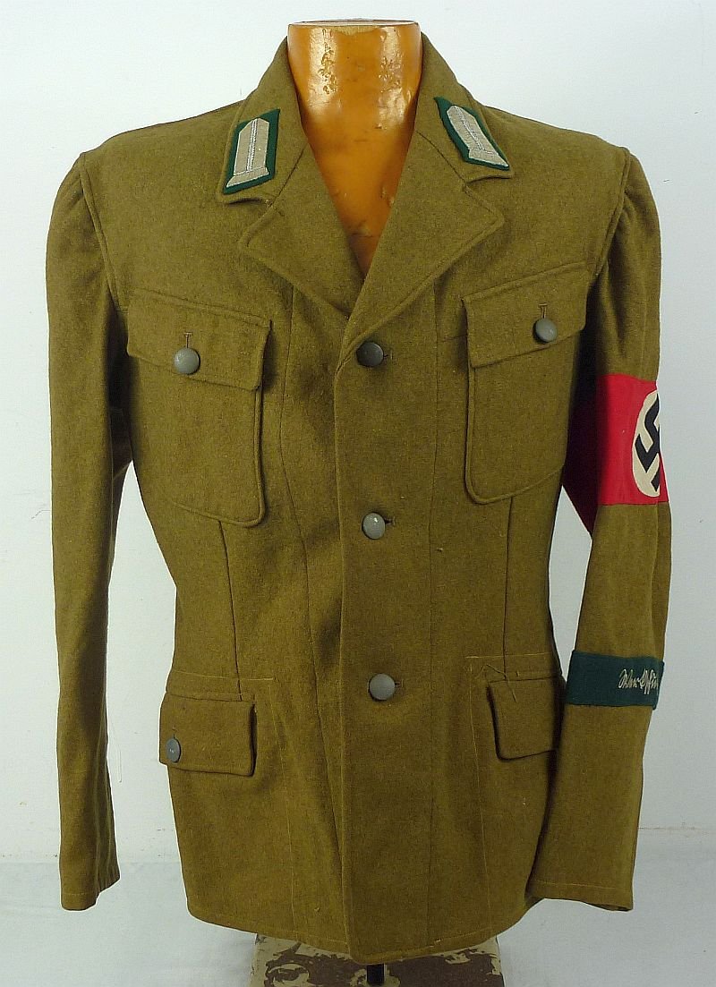 Third Reich RAD Labor Service Werkschutz Tunic