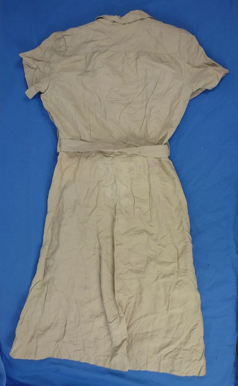 WWII Women's Army Corps Khaki Dress — image 2