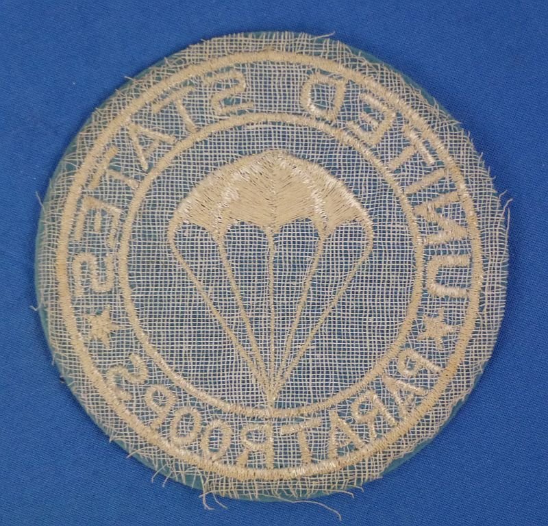 WWII United States Paratroops Pocket Patch — image 2