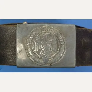 Hitler Youth Belt with Buckle Marked RZM M4/22