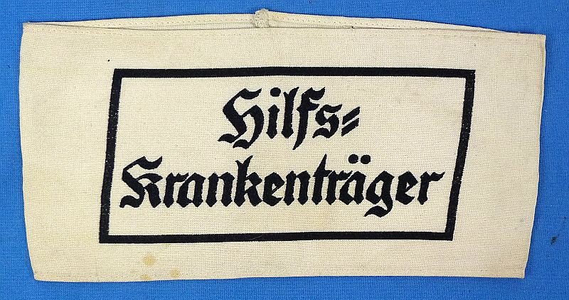 WWII German Stretcher Bearer Armband