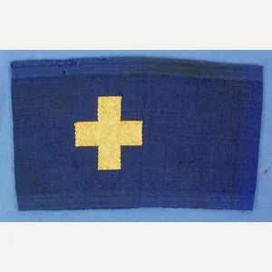 WWII German Luftschutz Medical Service Armband