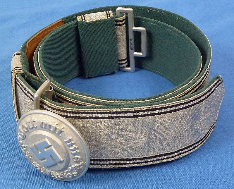 SS / Police Officer Brocade Dress Belt — image 7