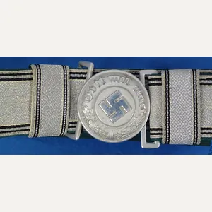 SS / Police Officer Brocade Dress Belt