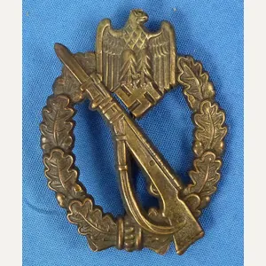 Army / Waffen SS Bronze Infantry Assault Badge