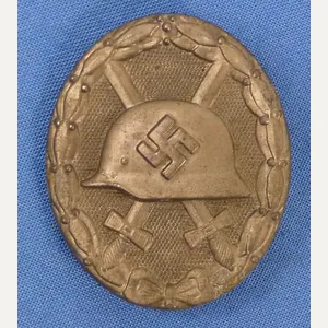 1939 Silver Wound Badge Marked '28' (Eugen Schmidthaussier)