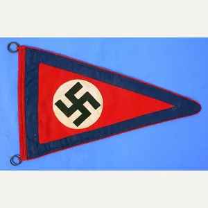 Vehicle Pennant for the Volunteer Fire Department of Kassel, Germany