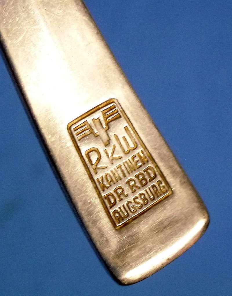Third Reich Reichsbahn National Railway Spoon — image 2