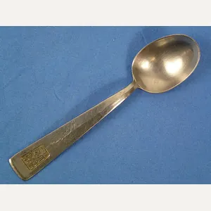 Third Reich Reichsbahn National Railway Spoon