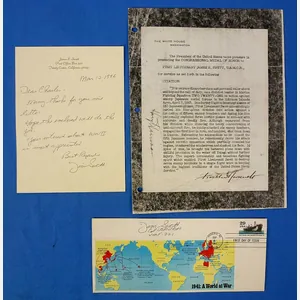 Autograph of WWII Medal of Honor Recipient U.S. Marine Corps …