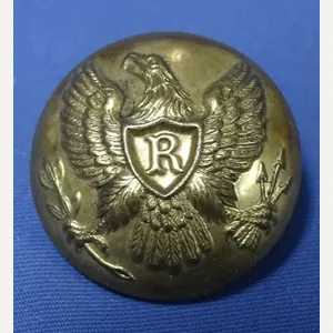 Civil War Union Army Rifleman Button / Waterbury Button Co …