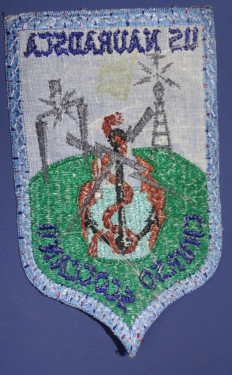 Large Navy U.S. NAVRADSCA Churso Scotland Patch — image 2