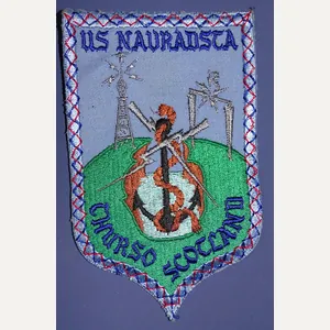 Large Navy U.S. NAVRADSCA Churso Scotland Patch