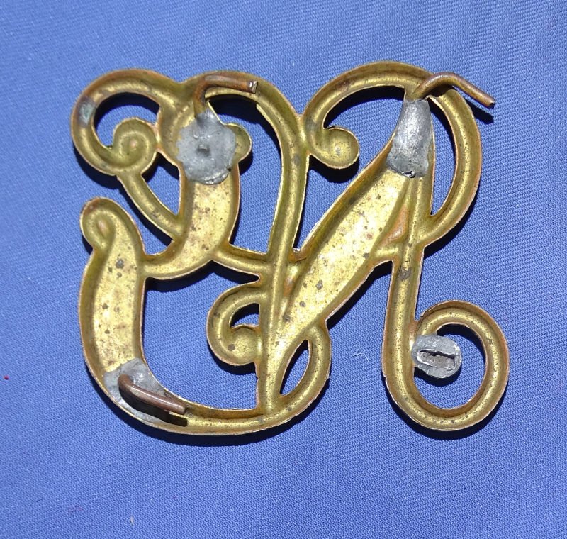 1870's-1880's National Guard NG Cartridge Box Insignia — image 2