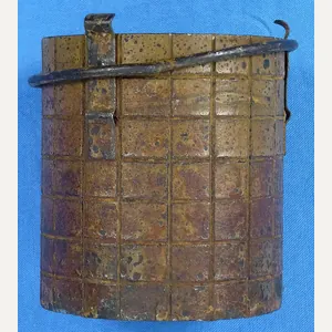 WWII German Hand Grenade Camouflaged 'Splitterring' Fragmentation Sleeve