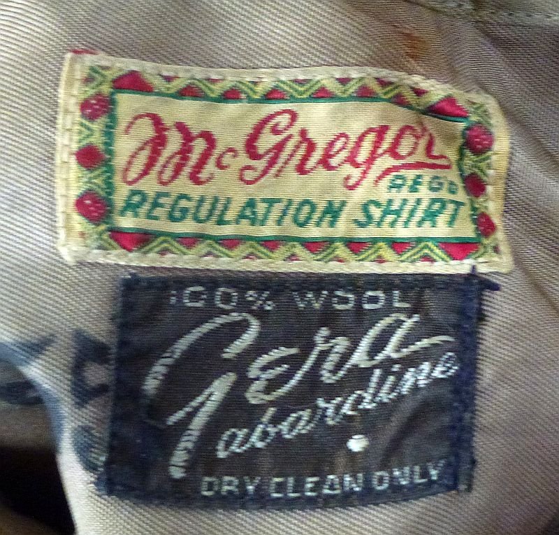 WWII U.S. Army Mediterranean Air Force Pilot Tunic, Shirt and Tie with Bullion Patches — image 15