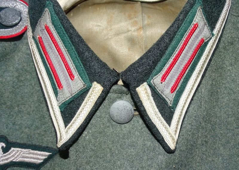WWII German M36 Army Artillery Oberfeldwebel Ordnance Technician Tunic — image 10