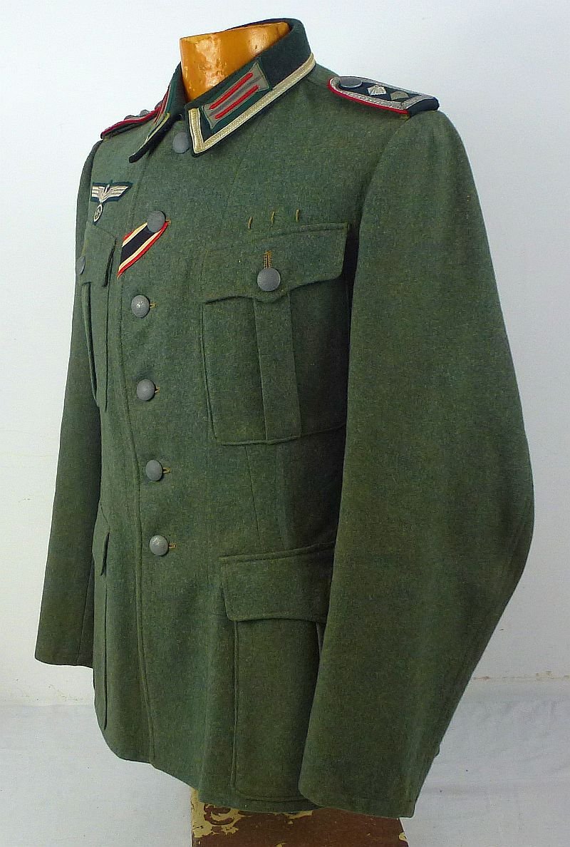WWII German M36 Army Artillery Oberfeldwebel Ordnance Technician Tunic — image 3