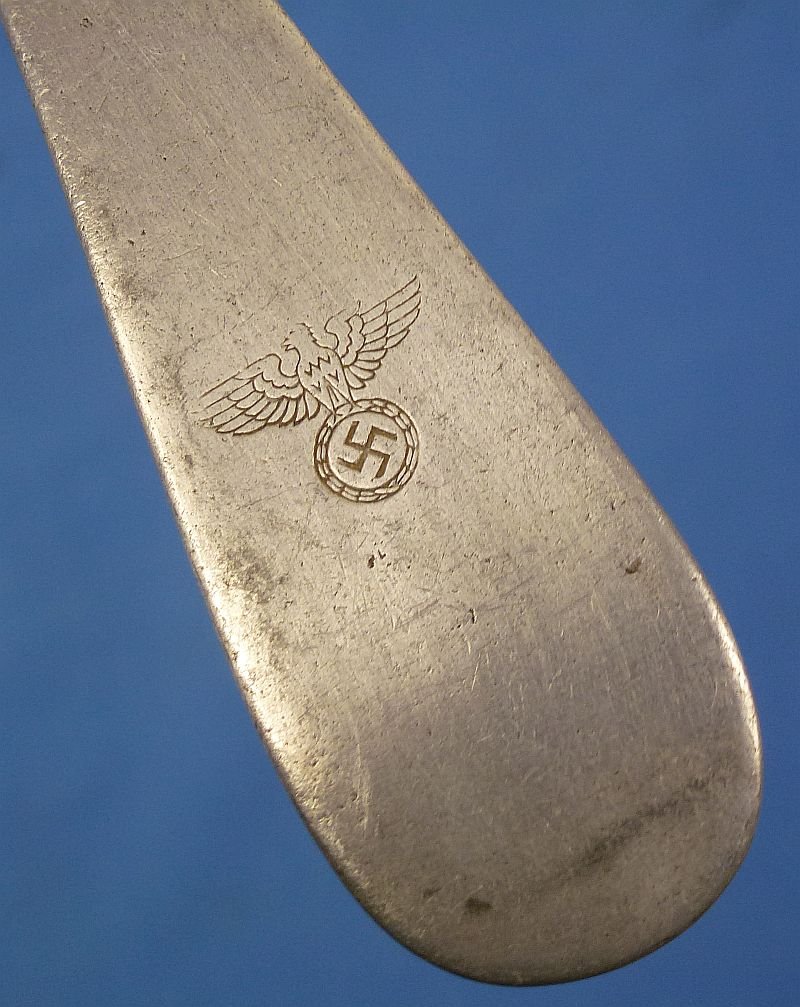 Large Third Reich Serving Spoon with Political Eagle — image 4