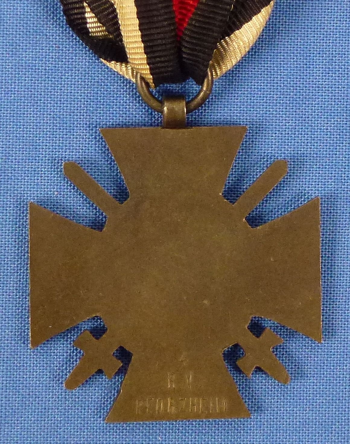 WWI Hindenburg Front Fighter Honor Cross with Swords — image 2
