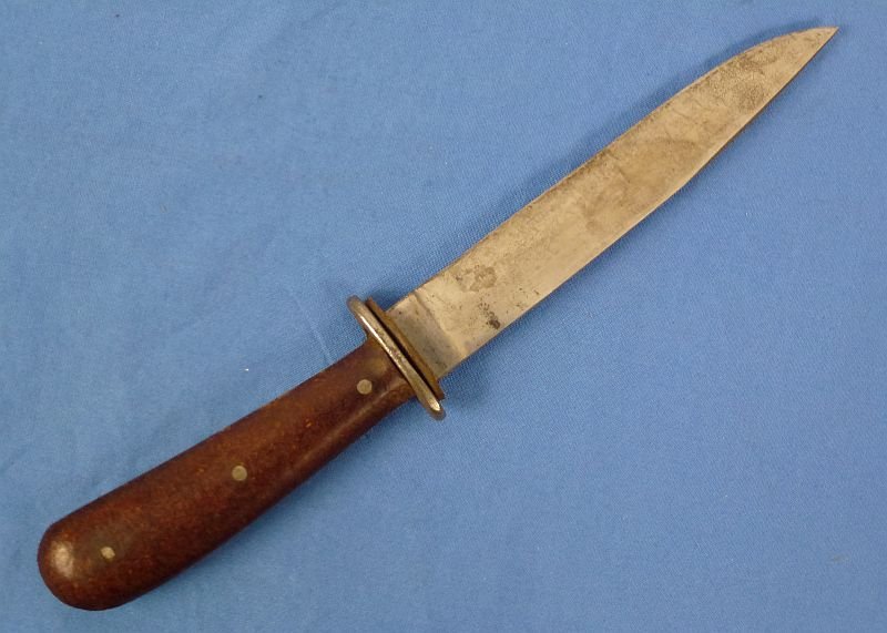 WWII German Bakelite Handle Fighting Knife — image 2